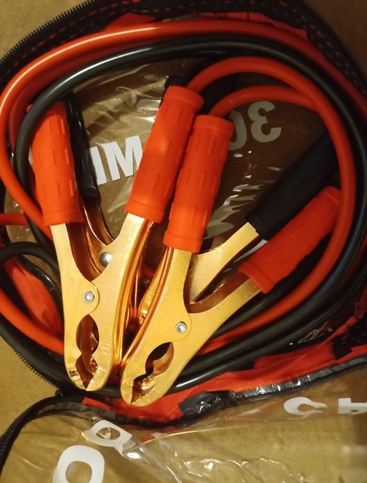Новый Провода прикуривания 300A авто стартовые провода пусковые провод
