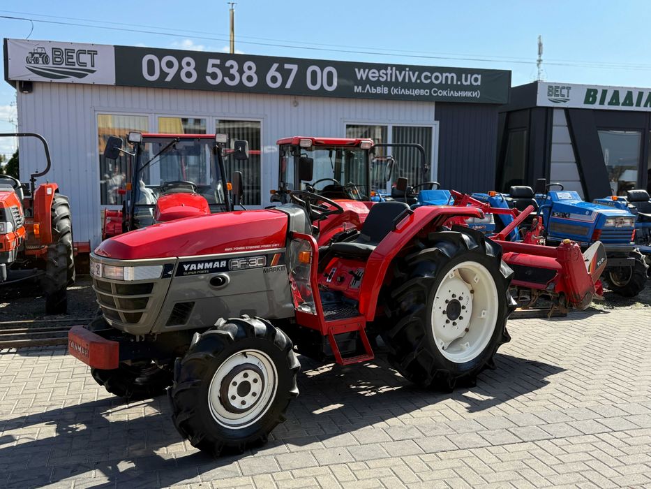 Японський мінітрактор YANMAR AF30 + фреза 180 см, стан ІДЕАЛ