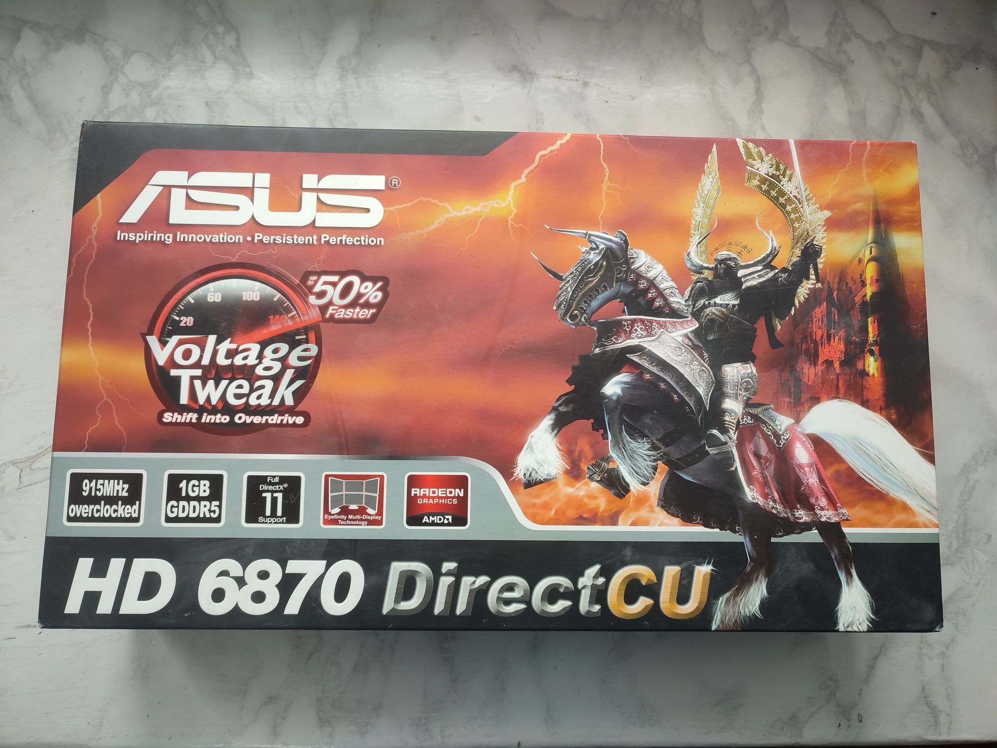 Відеокарта НЕ РОБОЧА ASUS RADEON HD6870 256bit 1Gb