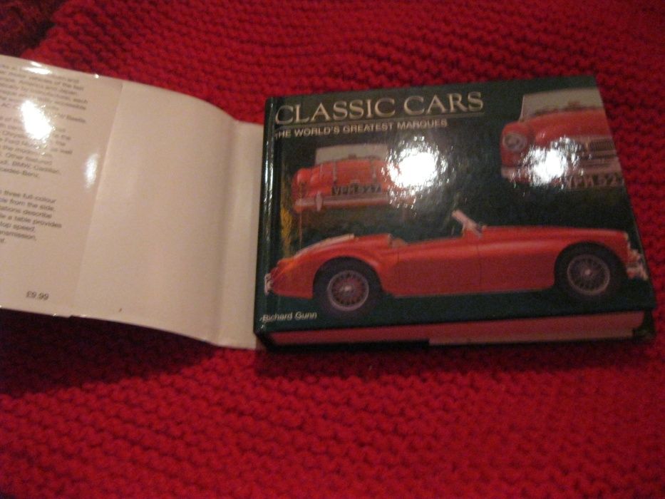 книга английский classic cars the worlds greatest marques Richard Gunn