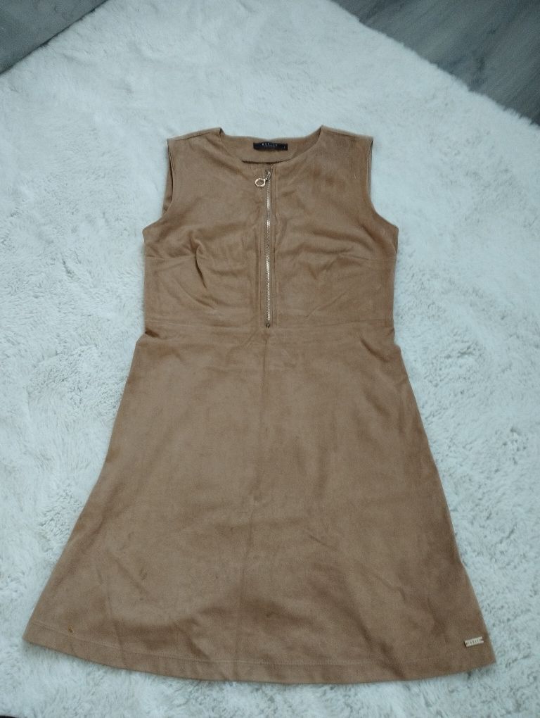 Sukienka mohito karmelowa