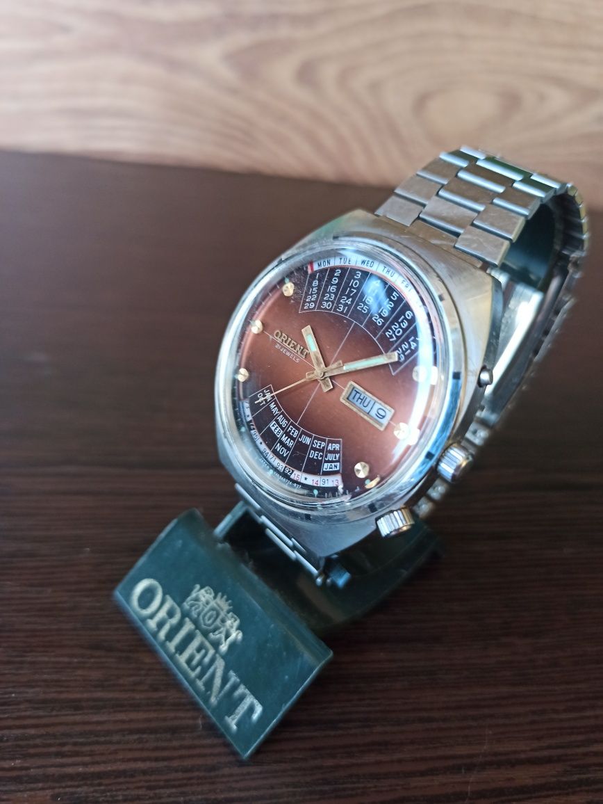 Часы годинник Ориент Orient Multi Calendar College 70x