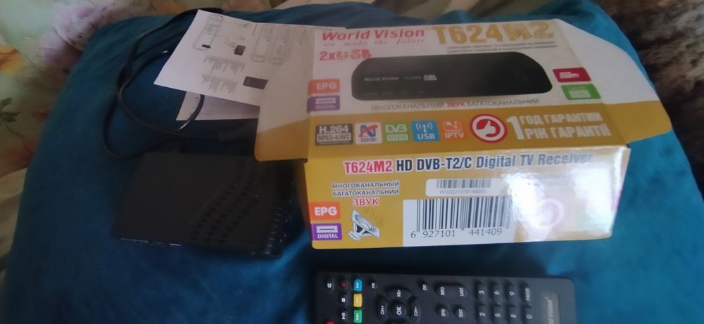 Т2 тюнер цифровий Новий