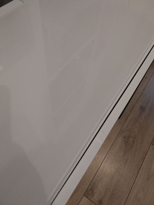 Komoda w połysku plus blat szklany