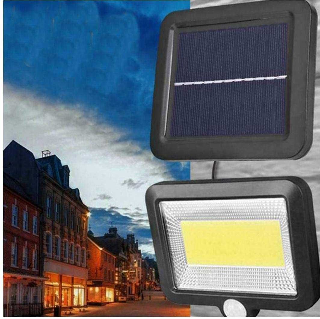 Halogen Lampa Solarna 100 Led Z Czujnikiem Ruchu i Zmierzchu MOCNA