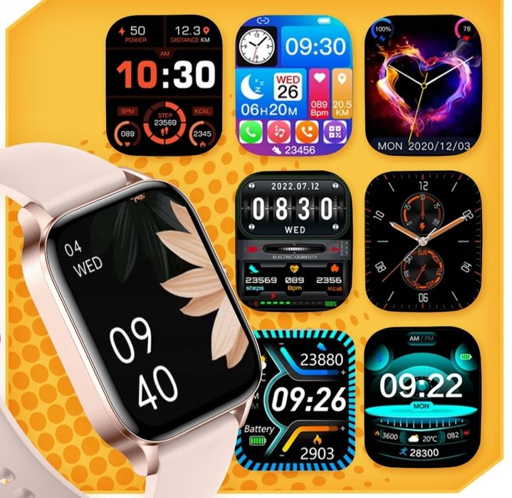 Smartwatch Zegarek Damski Polskie Menu Pl Rozmowy Powiadomienia
