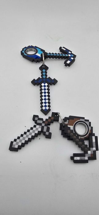 Keyfliper Combo Minecraft + lożyko – zestaw 3D z charakterem