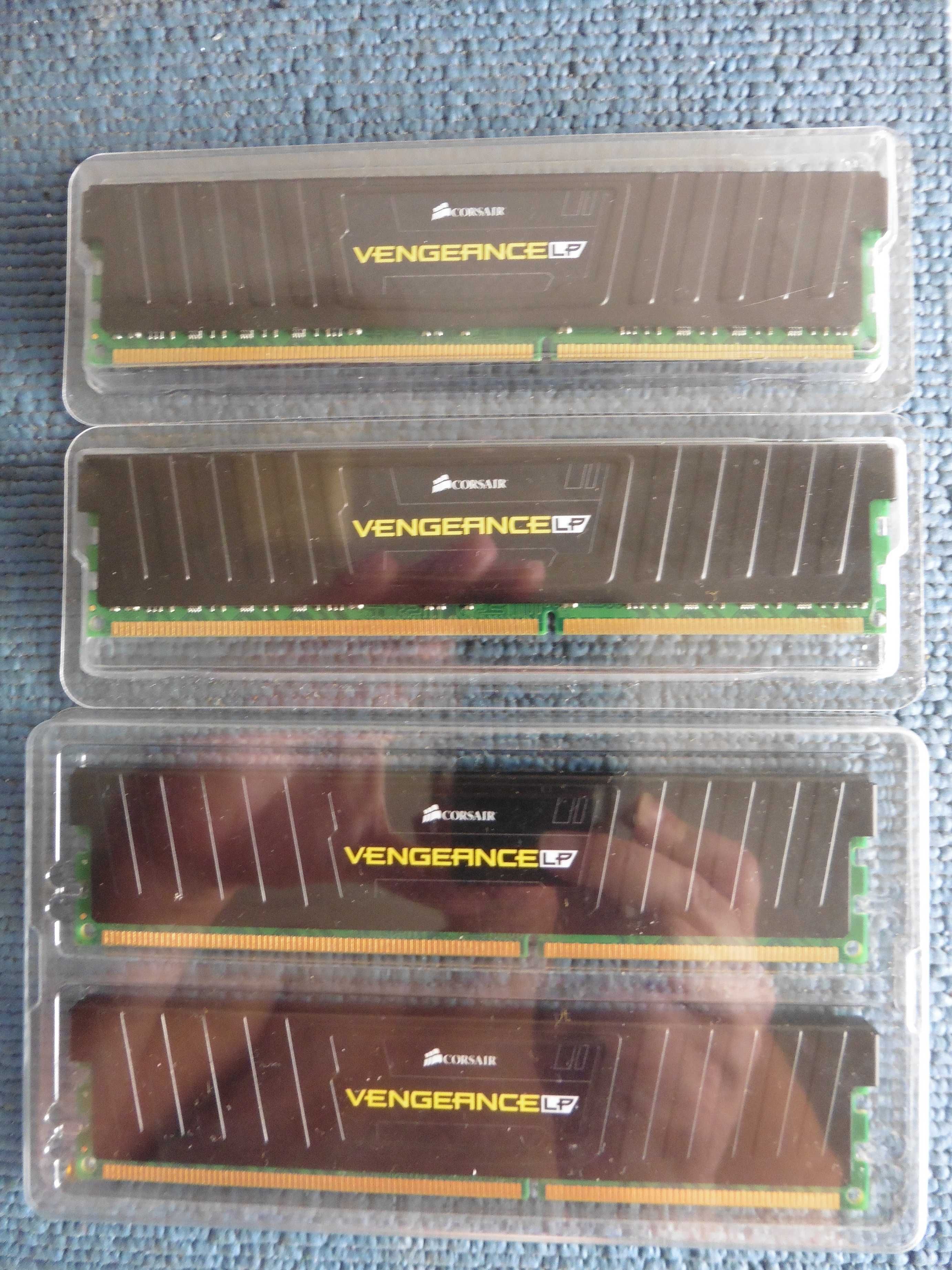 Memoria Corsair Vengeance LP 16GB (4x4GB) DDR3 1600MHz CL9