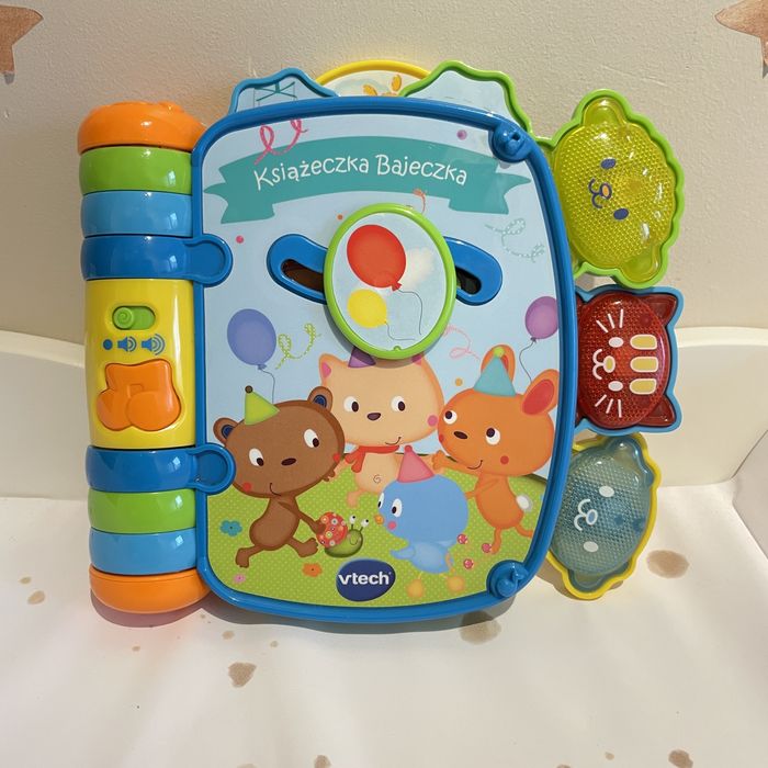 Vtech Książeczka bajeczka zabawka interaktywna świeci język polski