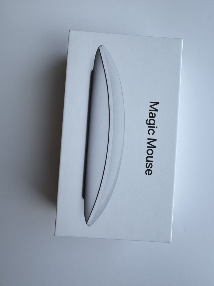 apple magic mouse mk2e3zm/a model a1657 оригінал з кабелем і коробкою