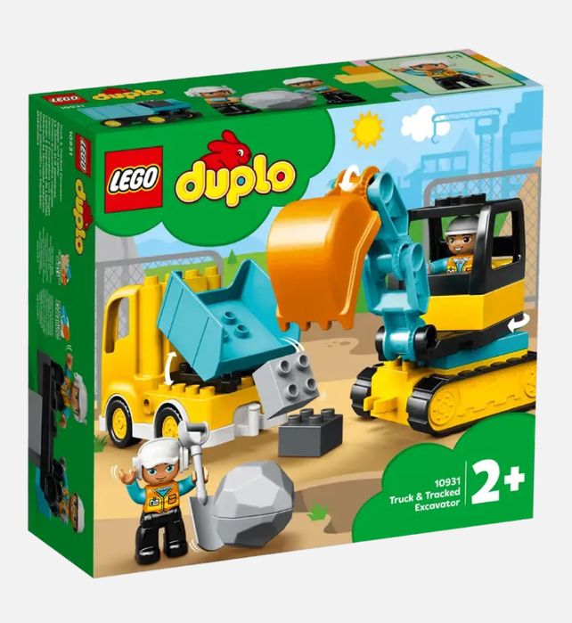 Lego Duplo - ciężarówka i koparka gąsienicowa 2020 - 10931