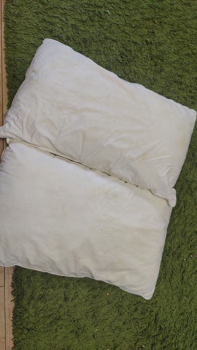 Цена за Две Премиум Подушки 50х70 см Микрофибра Кант Отличное Состоян