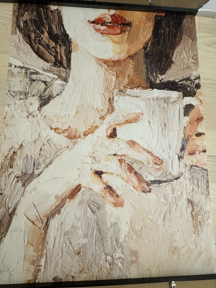 Plakat rysunej graficzny nieoprawiony 50x70