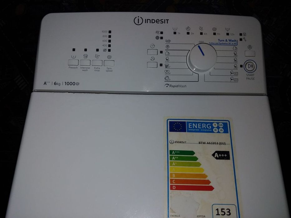 Пральна машина Indesit BTW A61053(EU)