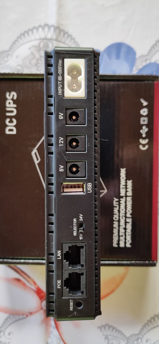 Mini UPS міні УПС ДБЖ безперебійник для роутера 10400мАh