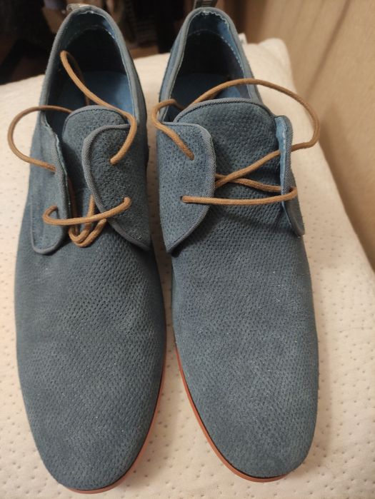 Стильні чоловічі туфлі з натуральної замші spring