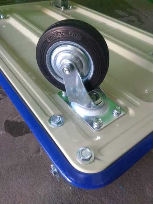 вантажний візок платформенного типу, 150кг, грузовая тележка платформа