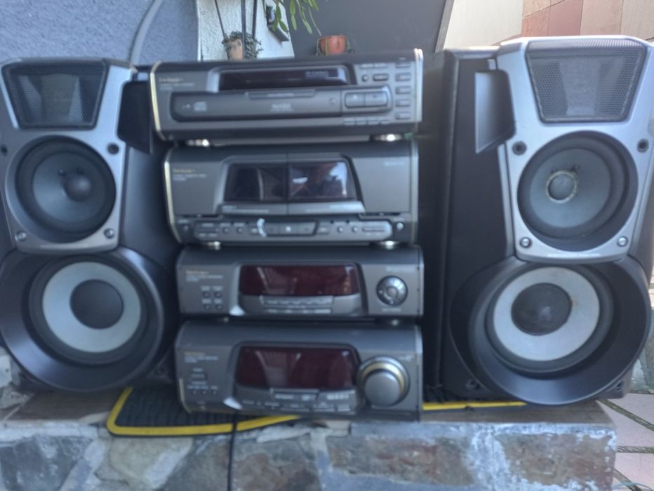 Technics EH600, com colunas!