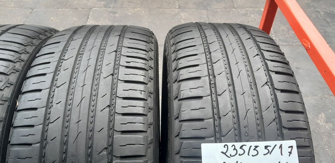 Opony Letnie 235÷55÷17÷.NOKIAN.Rok 2018.Cena 400 zł kpl-4 sztuki.