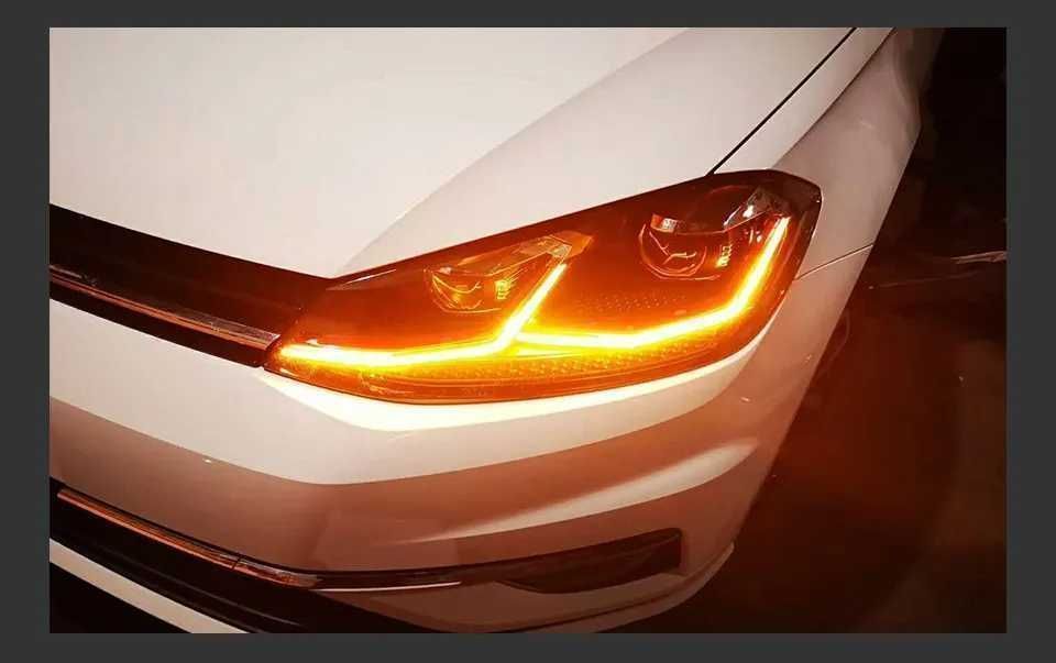 Lampy samochodowe do VW Golf 7 Reflektory LED Bi-Xenon