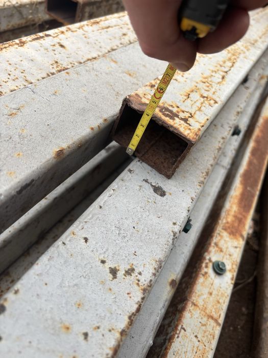 Труба профільна 60х40 мм від 4 до 6  мм.