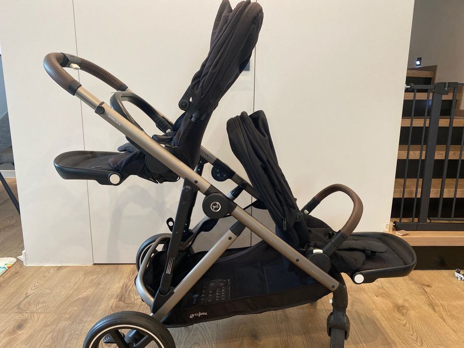Cybex gazelle S bliźniaczy wózek plus gondola