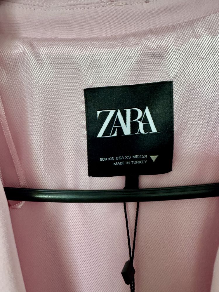 Piękna różowa marynarka Zara nowa z metką XS