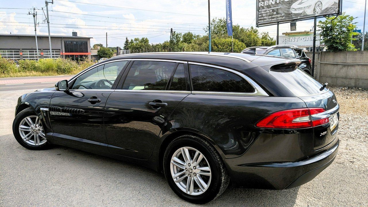 Jaguar XF 2.2D*163PS*Bezwypadkowy*Biksenon*Skóra*Serwis*Navi*VIP GWARANCJA24M