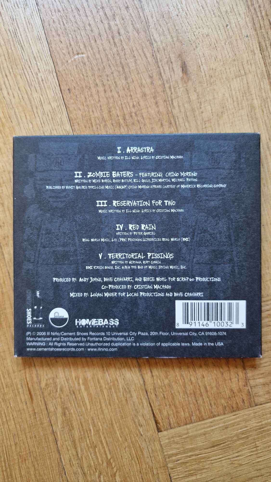 Płyta CD Ill Niño The undercover session