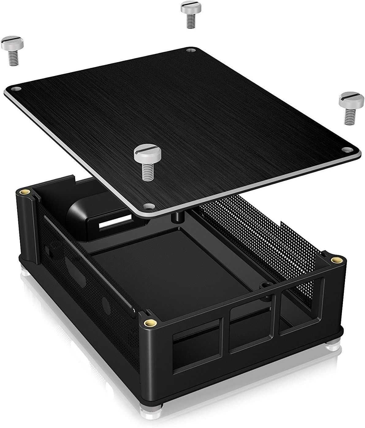 Obudowa do Raspberry Pi 2 i 3 model B, aluminium, 3 x radiatory