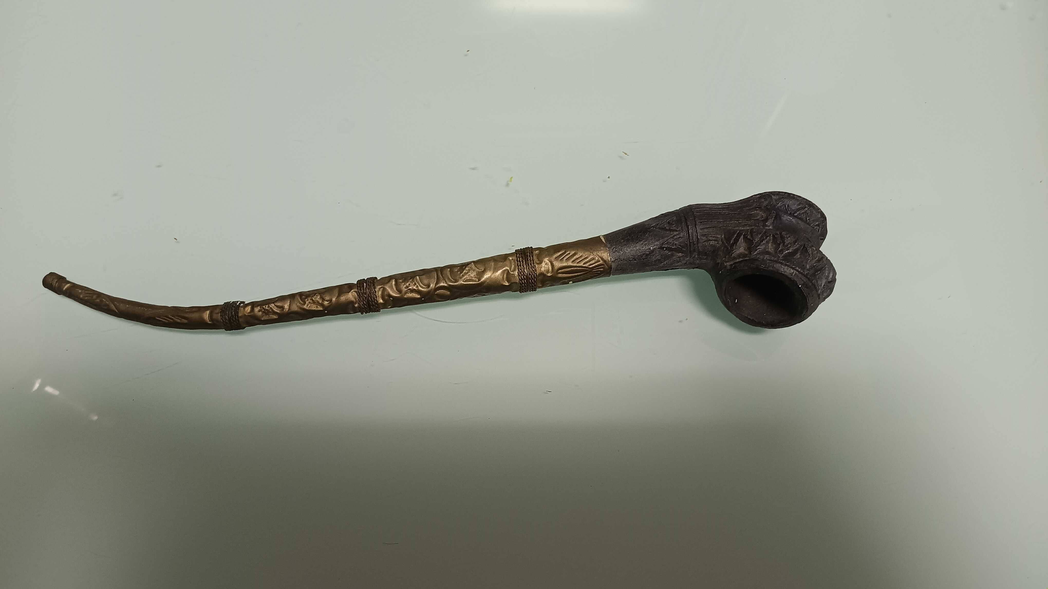 Cachimbo de ópio antigo
