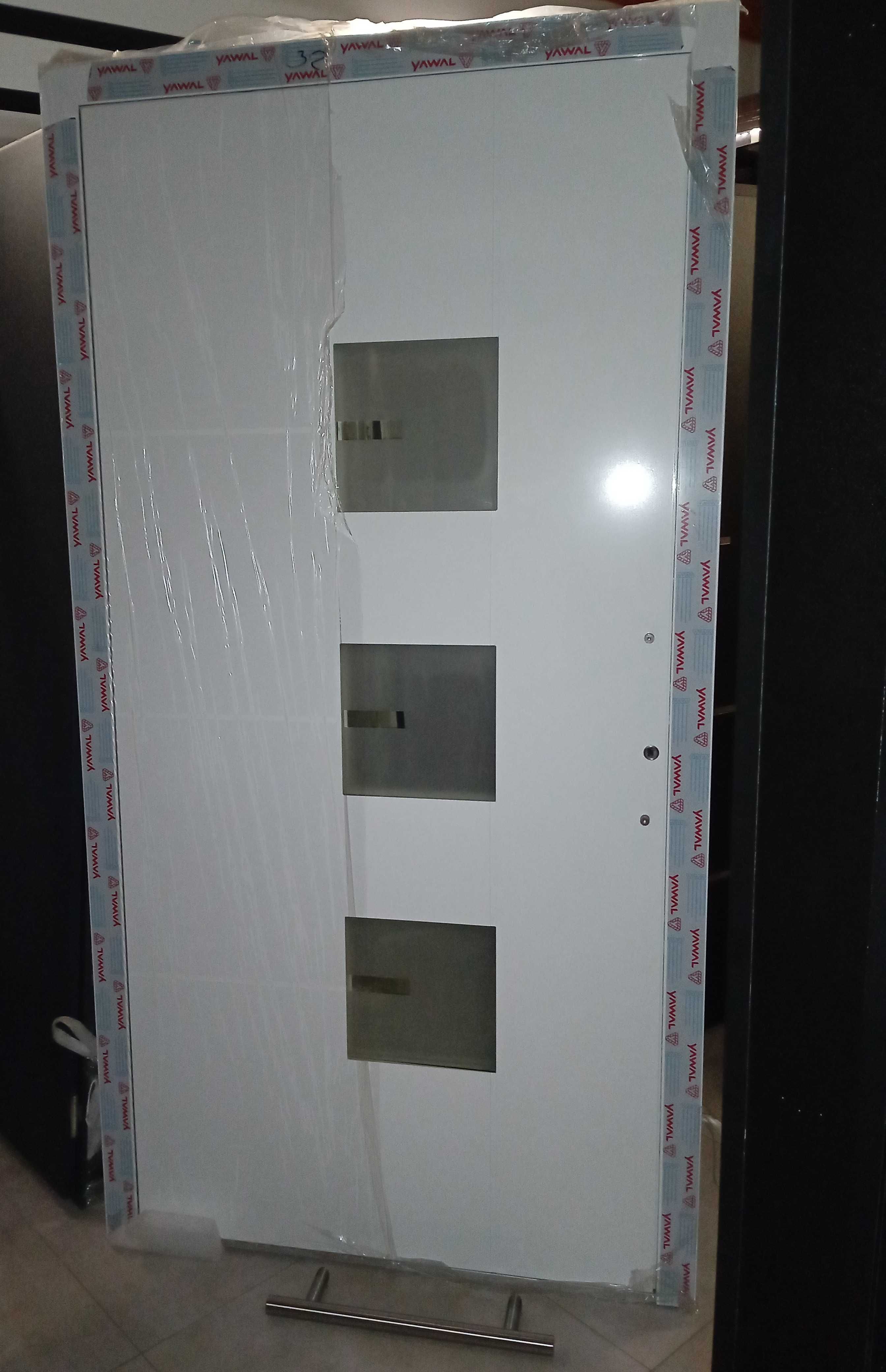 Drzwi aluminiowe 110x210, pochwyt, NOWE/ WYPRZEDAŻ MAGAZYNOWA/wysyłka