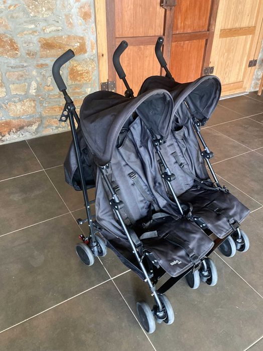 Carrinho de gémeos (marca: asalvo)