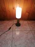 Lampka nocna drewniana toczona nóżka