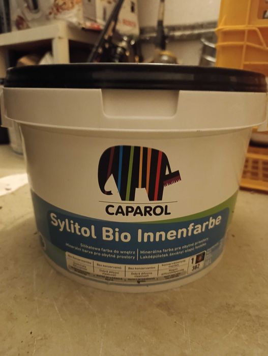 farba Caparol Sylitol Bio Innenfarbe kolor Kreide 20 wiadro 10 litrów