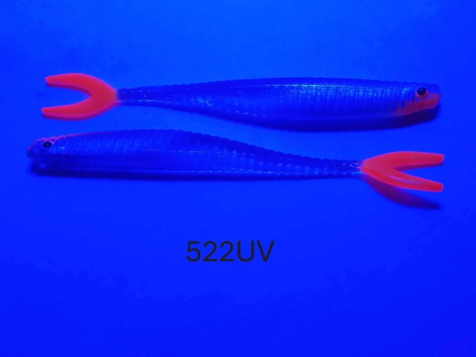 Mr. Bleak jaskółka 18cm clear niebieski grzbiet UV ogon 522