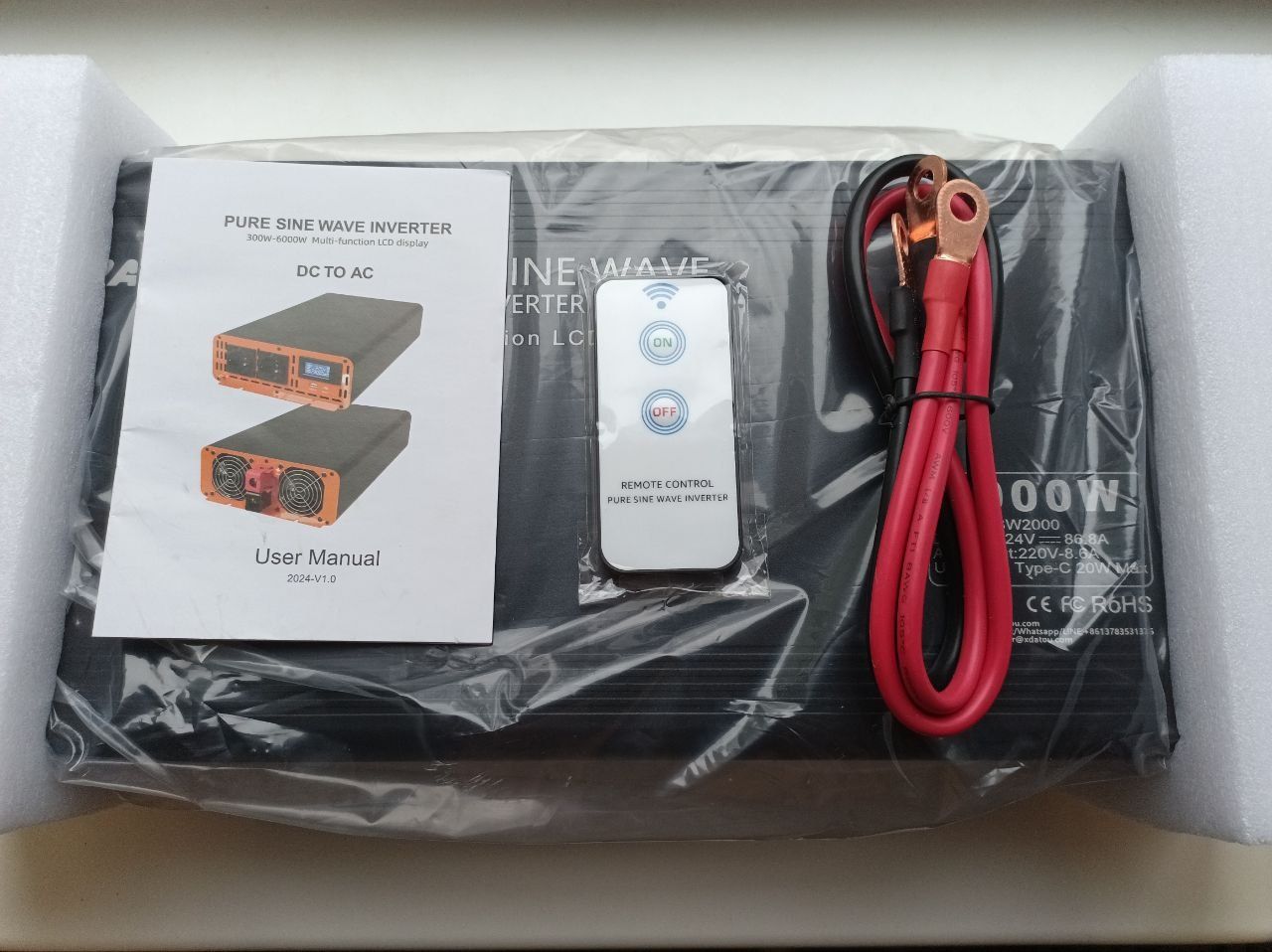 Інвертор Datouboss PSW-2000 24-220v