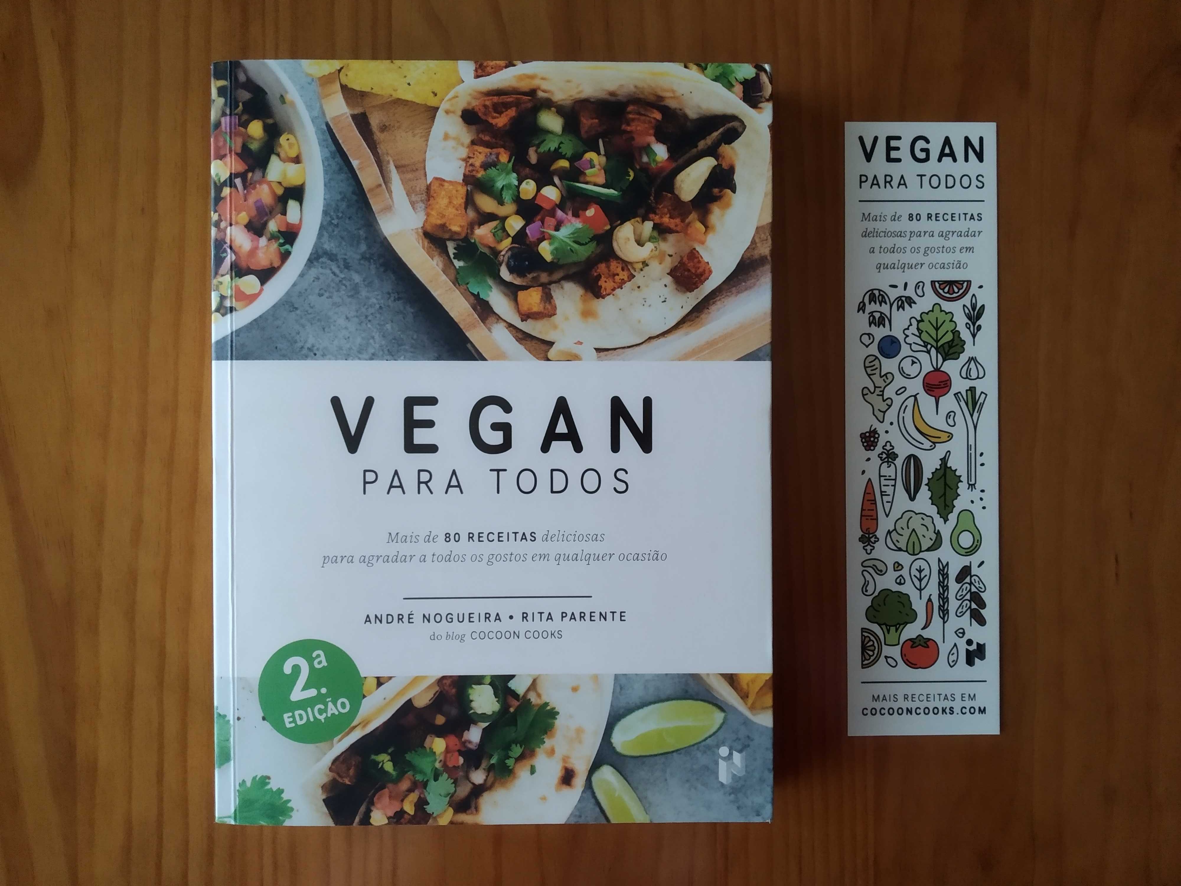 (NOVO, PORTES GRÁTIS) Vegan para Todos - André Nogueira e Rita Parente