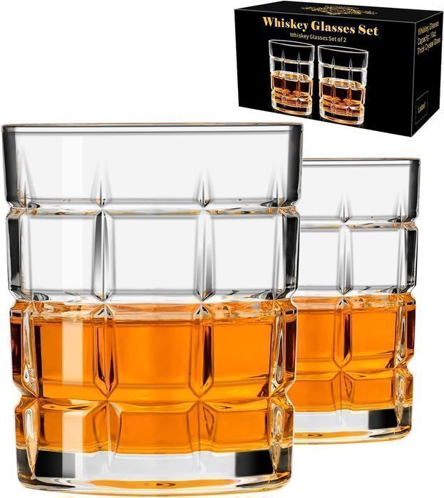 Szklanki do Whisky Rumu 300ml Zestaw 2 sztuk