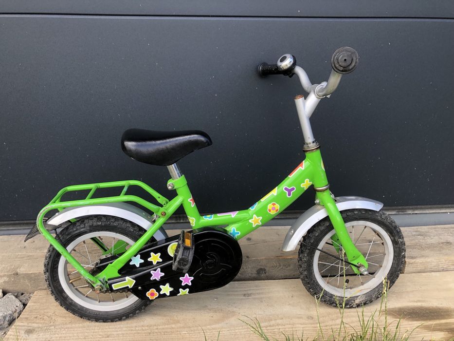 Rowerek dziecięcy 12 cali zielony