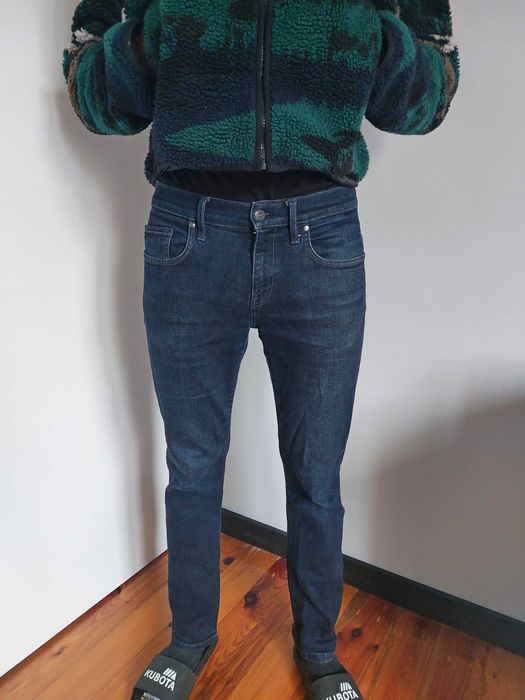 jeansy Big Star męskie, W32 L32, ciemny granat, długie