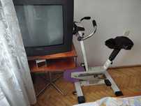 Kuchenka, telewizor, rower stacjonarny, monitor, mikrofalówka, ekspres