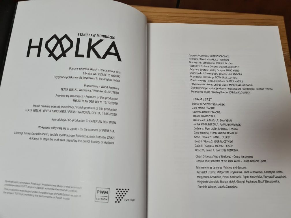 Halka Stanisław Moniuszko Teatr Wielki - opera narodowa