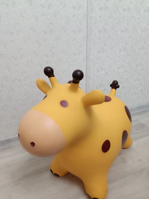 Стрибунець надувний MaxxPro kids жираф попрыгун