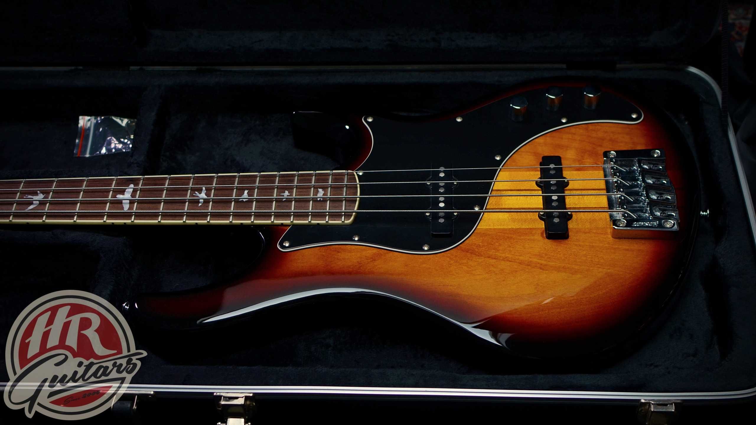 PRS SE Kestrel Tri-Color Sunburst, 2014 rok, gitara basowa