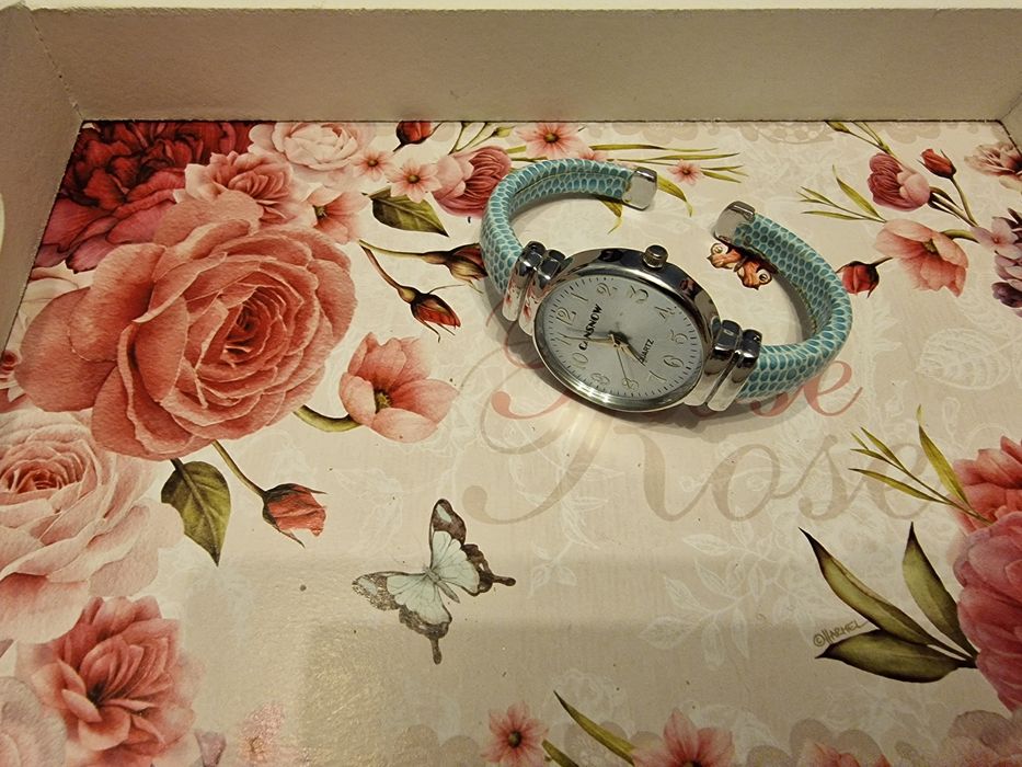 Zegarek damski (błękit)