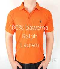 koszulka Polo Sport pomarańczowa Ralph Lauren 100% bawełny