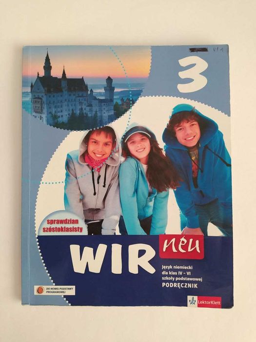 Wir neu 3 Język niemiecki dla klas IV-VI podręcznik LektorKlett bez CD