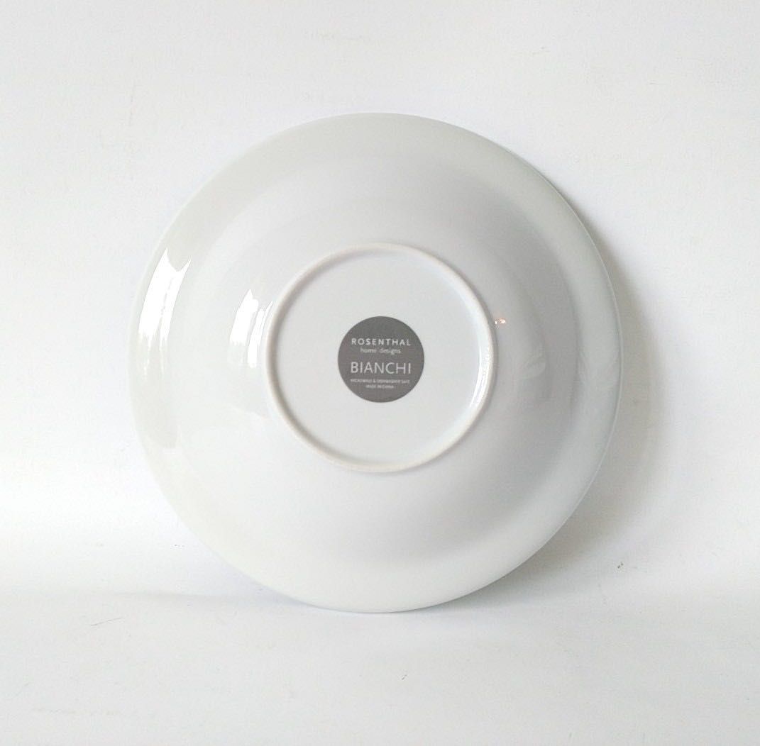 Talerz głęboki Rosenthal Bianchi nowoczesny design porcelana