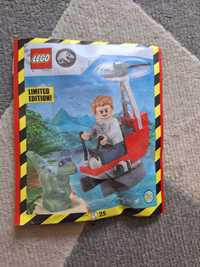 Lego Jurassic World - Owen w helikopterze i raptor 122403